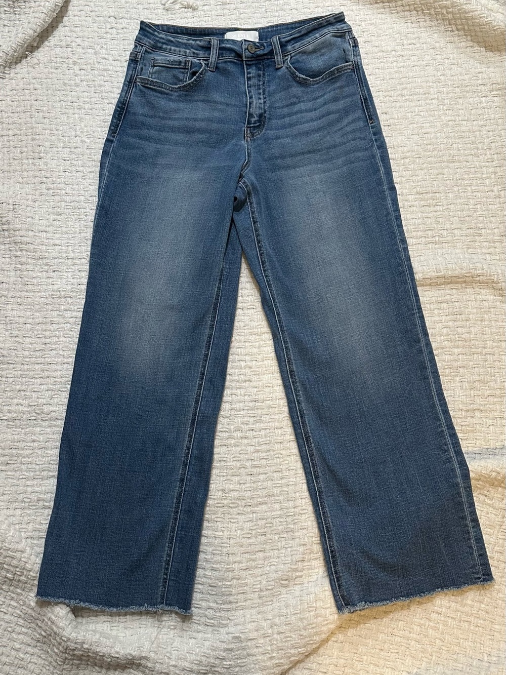 Vervet Evening Star High Rise Ankle Dad Jeans - Size 29 - Style T6398